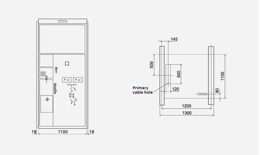 Box Type Fixed Metal Closed Switch Equipment